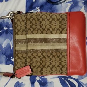 Coach cross body bag